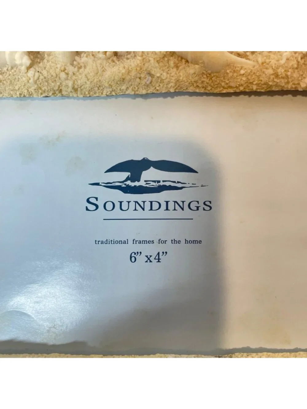 Shell-Themed Soundings Picture Frame With Ribbon Hanger 6